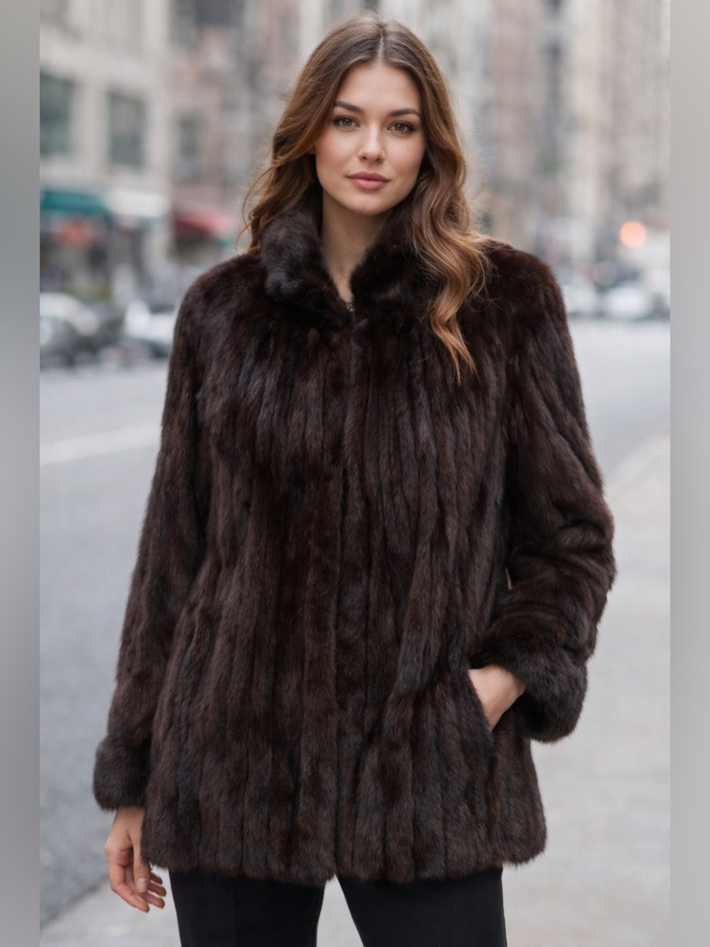 Avanti Brown Mink Fur Coat | Saks Fifth Avenue
